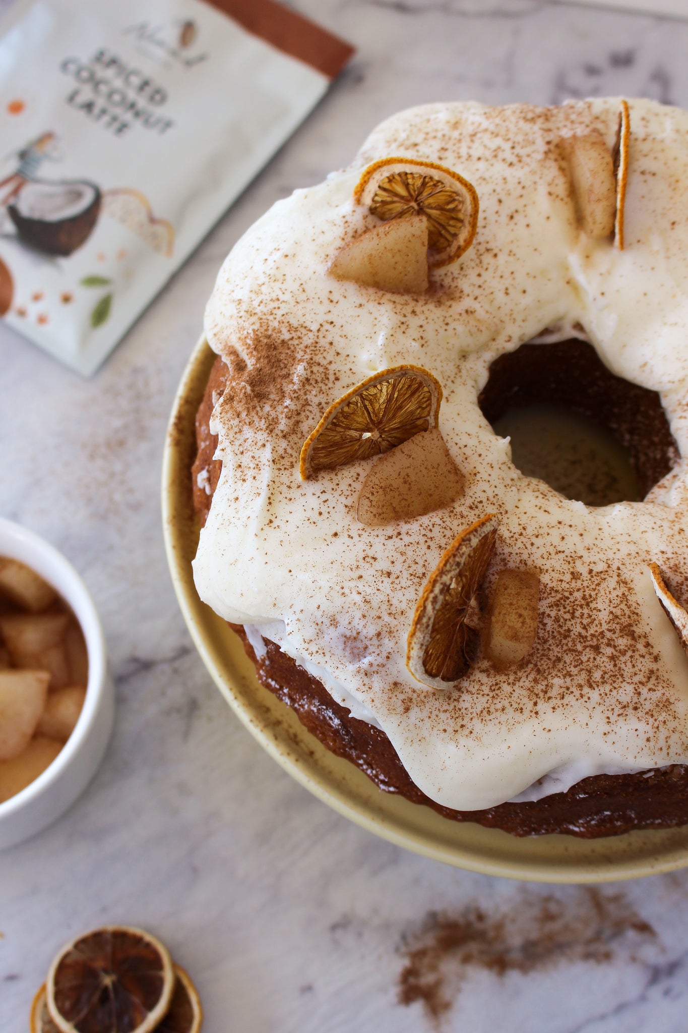 SPICED COCONUT TEA CAKE