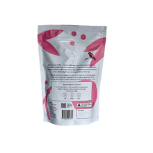 Load image into Gallery viewer, Image of Conure coffee beans bright morning 250g back of the bag