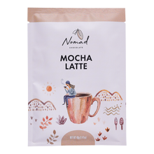 Load image into Gallery viewer, Nomad Chocolate Mocha Latte, dark cacao with instant coffee, Mini Pack 40g