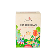 Load image into Gallery viewer, Nomad Drinking Chocolate Gift Box, front of box. Elin Matilda design.