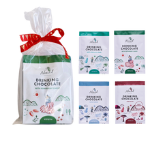 Load image into Gallery viewer, Nomad Chocolate 4 Minis each 40g, West Africa 45% Dark, Bondi Blend, Peppermint Candy and Ruby Bliss