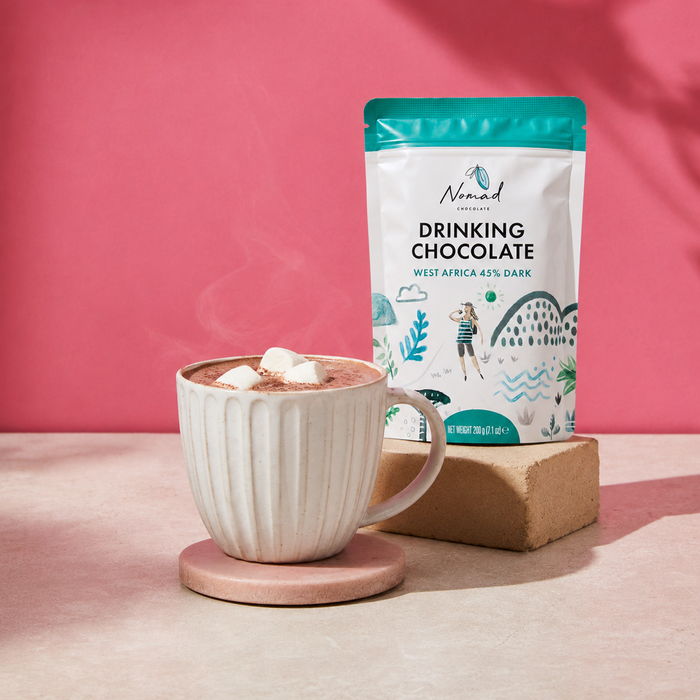 West Africa 45% Dark Hot Chocolate