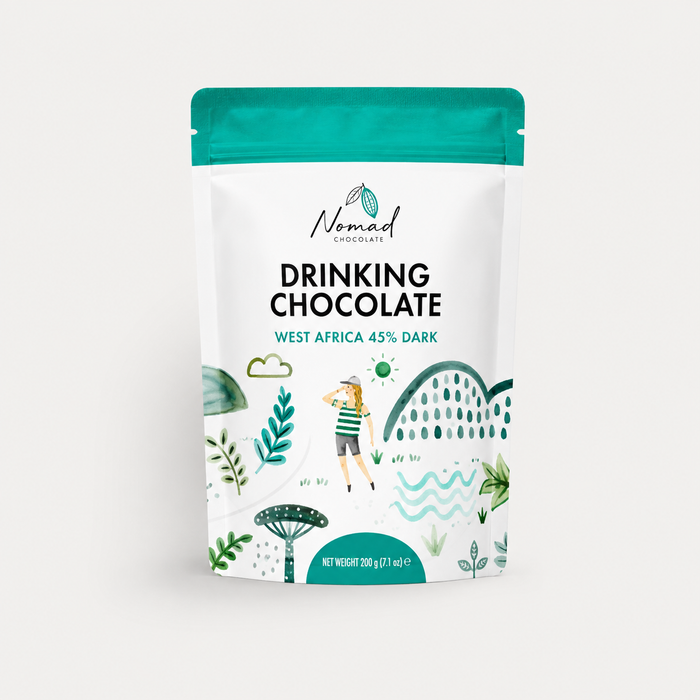 West Africa 45% Dark Hot Chocolate