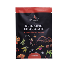 Load image into Gallery viewer, Nomad Drinking Chocolate with Australian Natives, 40g bag front label