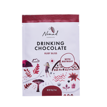Load image into Gallery viewer, Nomad Chocolate Ruby Bliss organic with Beetroot and spices, vegan, dairy free, gluten free, plant based